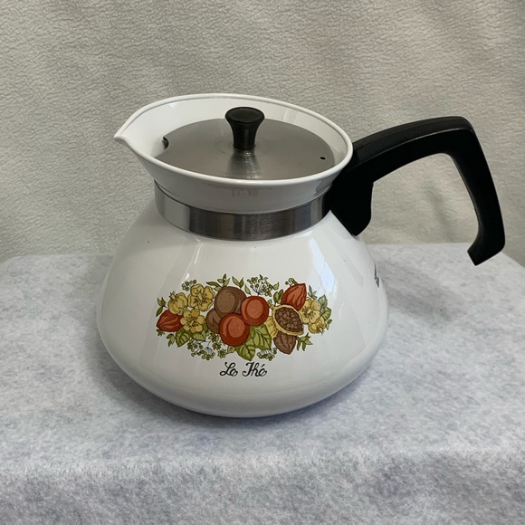 Corningware Kitchen Vintage Corning Ware Spice Of Life 6 Cup Teapot